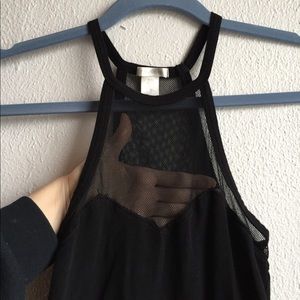 Black mesh top bodysuit!